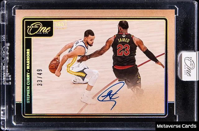 2024-25 Panini One and One Stephen Curry Iso #ISO-CUR card image