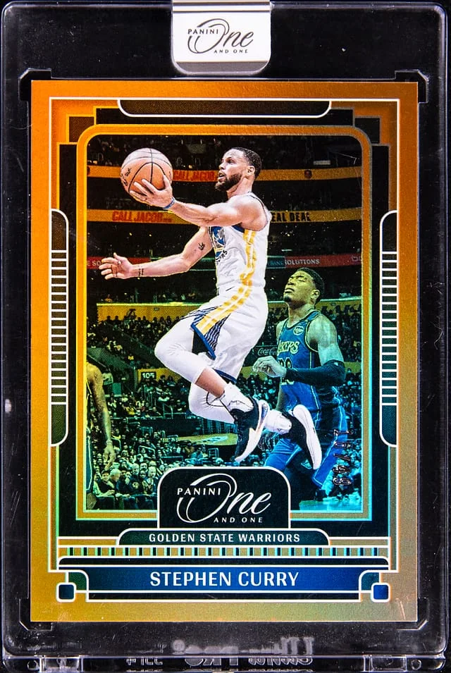 2024-25 Panini One and One Stephen Curry - Panini Encased #74 card image