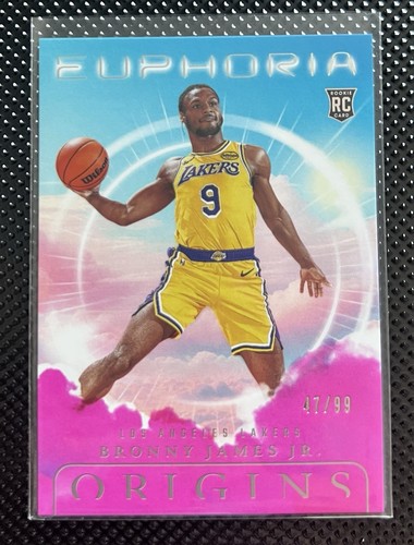 2024-25 Panini Origins Bronny James Euphoria #24 card image