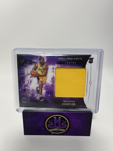 2024-25 Panini Origins Bronny James Rookie Jumbo Jerseys #RJJ-BRJ card image