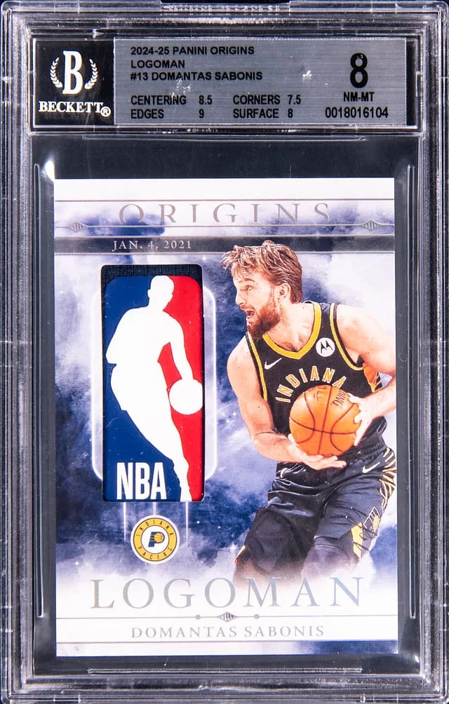 2024-25 Panini Origins Domantas Sabonis Logoman #LM-DTS card image