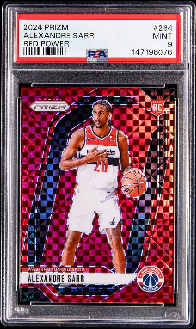 2024-25 Panini Prizm Alexandre Sarr Cherry Blossom Choice #264 card image