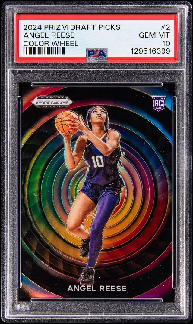 2024-25 Panini Prizm Angel Reese Color Wheel #2 card image