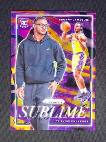 2024-25 Panini Prizm Bronny James Sublime #16 card image