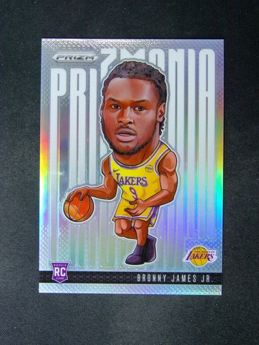 2024-25 Panini Prizm Bronny James Prizmania #2 card image