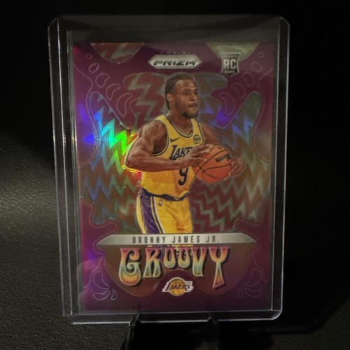 2024-25 Panini Prizm Bronny James Groovy #29 card image