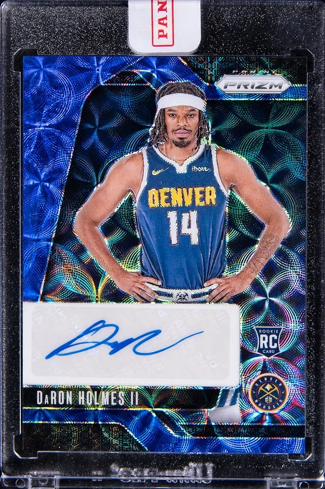 2024-25 Panini Prizm DaRon Holmes II Signatures Blue Prizm #RSI-DRH card image