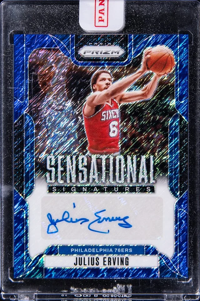 2024-25 Panini Prizm Julius Erving Sensational Signatures #SS-JEV card image