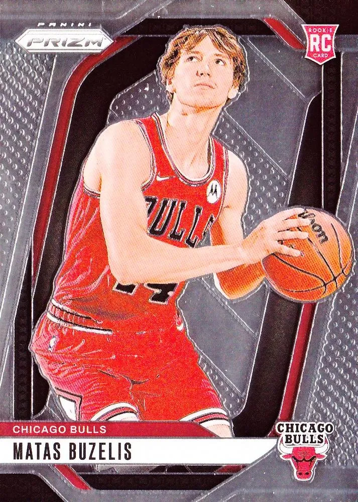 2024-25 Panini Prizm Matas Buzelis #252 card image
