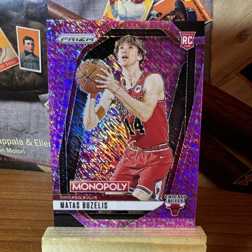 2024-25 Panini Prizm Monopoly Matas Buzelis #12 card image