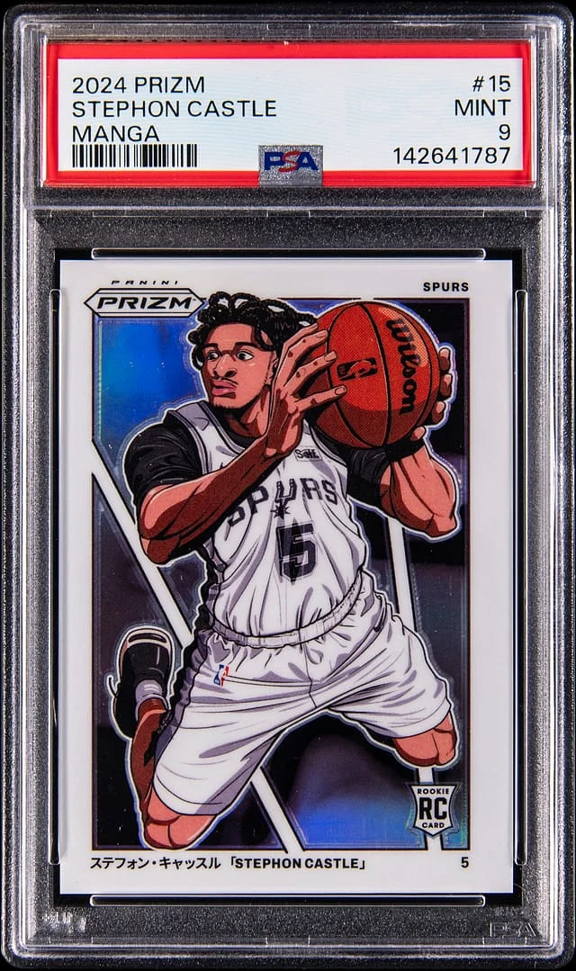 2024-25 Panini Prizm Stephon Castle Manga #15 card image