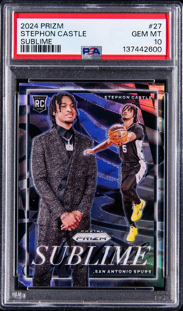2024-25 Panini Prizm Stephon Castle Sublime #27 card image