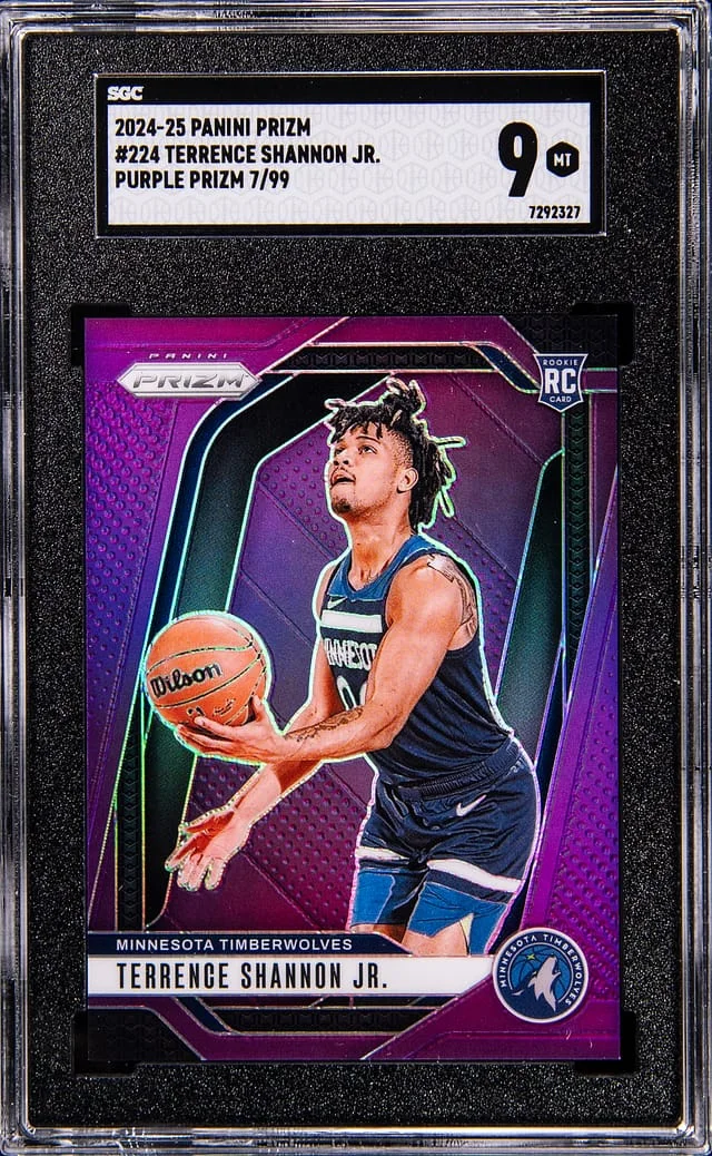 2024-25 Panini Prizm Terrence Shannon Jr. Purple Prizm #224 card image