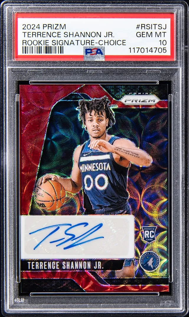 2024-25 Panini Prizm Terrence Shannon Jr. Signature Choice #RSITSJ card image