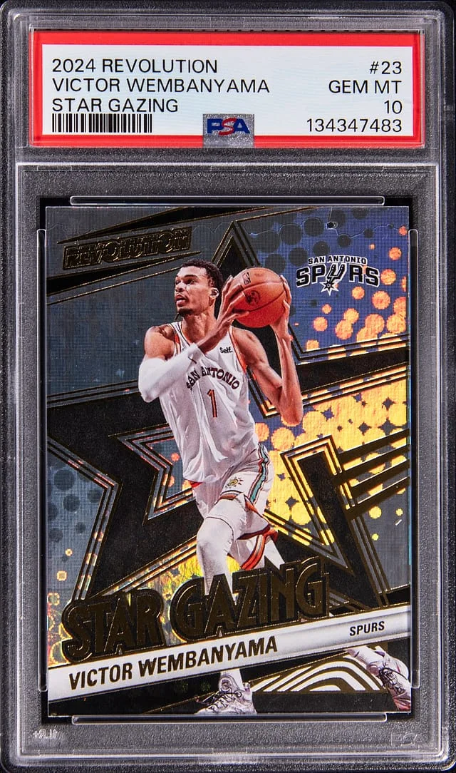 2024-25 Panini Revolution Victor Wembanyama Star Gazing #23 card image