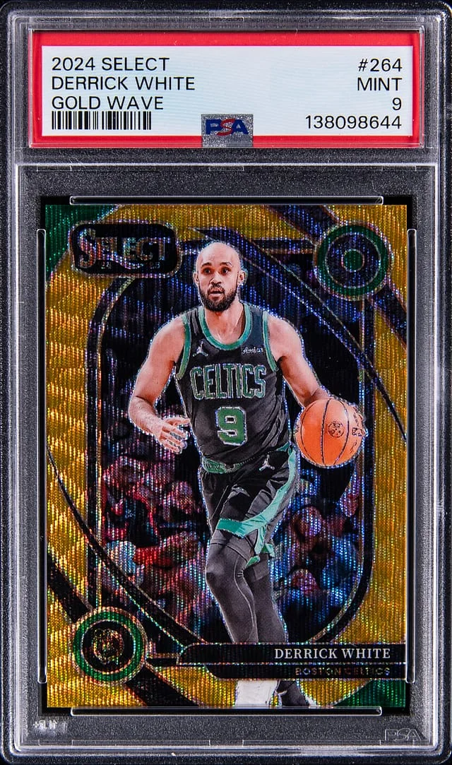 2024-25 Panini Select Derrick Gold Wave Prizm #264 card image
