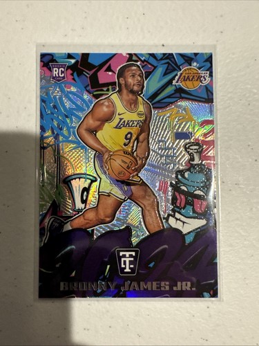 2024-25 Panini Totally Certified Bronny James #150 card image