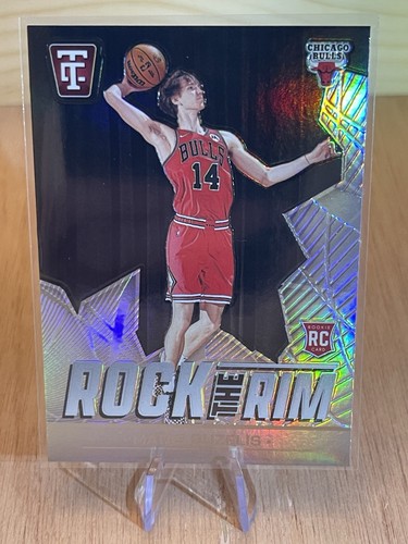 2024-25 Panini Totally Certified Matas Buzelis Rock the Rim #14 card image