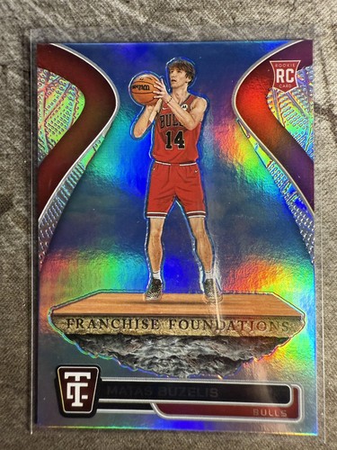 2024-25 Panini Totally Certified Matas Buzelis Franchise Foundations #23 card image