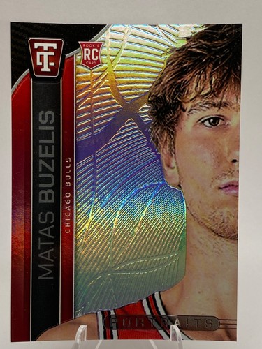 2024-25 Panini Totally Certified Matas Buzelis Portraits #3 card image