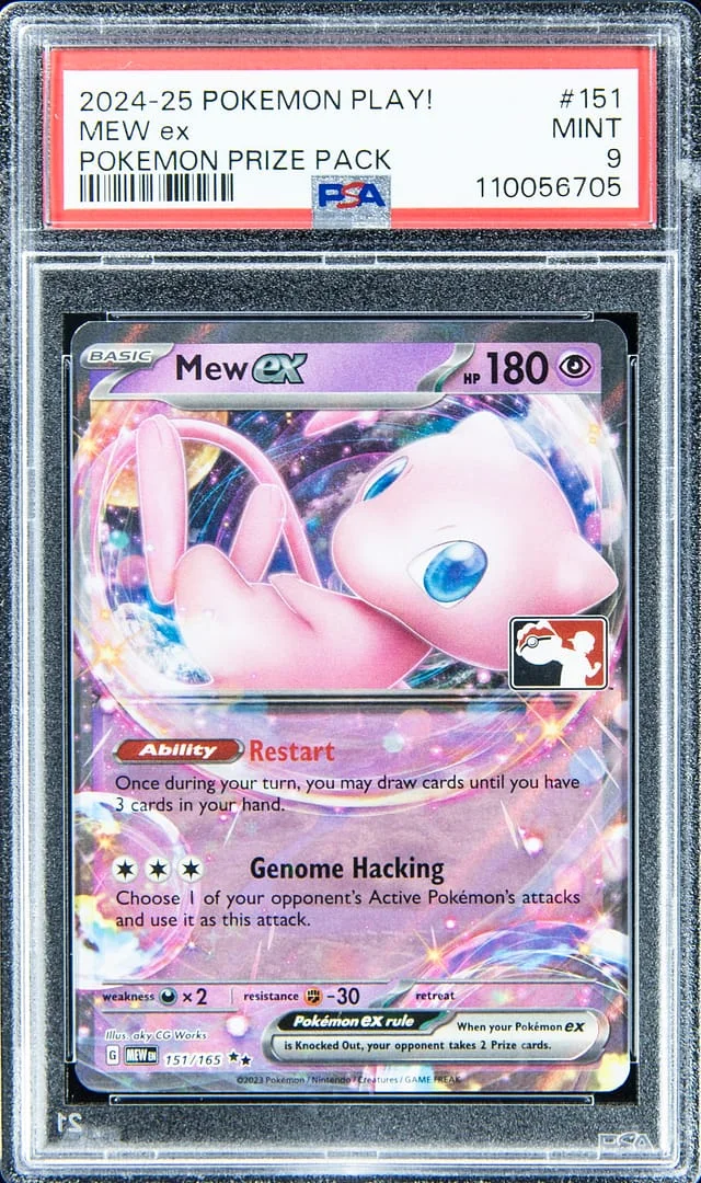 2024-25 Pokemon Play! Pokemon Prize Pack Mew ex #151 card image