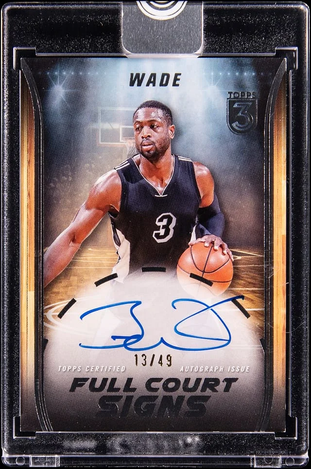 2024-25 Topps Dwyane Wade 3 Full Court Signs #FCS-DWA card image