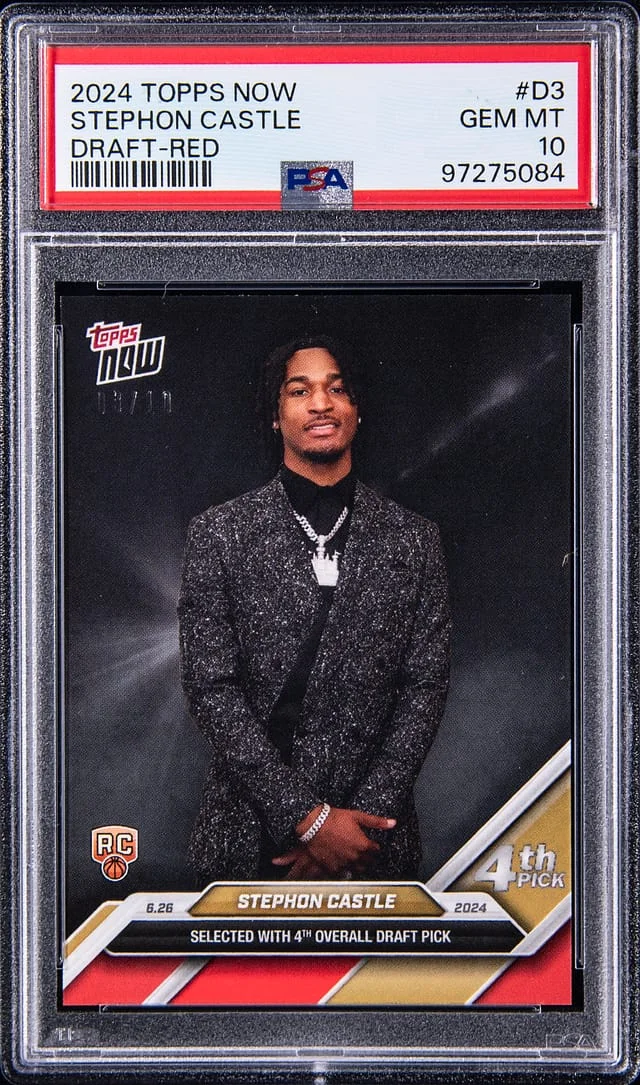 2024-25 Topps Now Stephon Castle Draft Red #D-3 card image