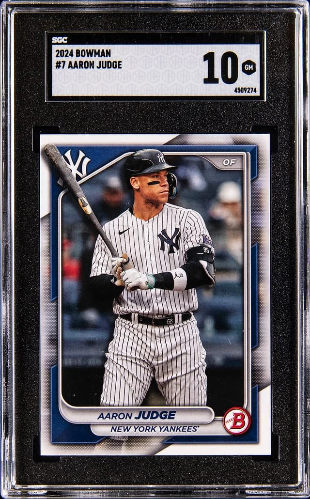 2024 Bowman Aaron Judge #7 card image