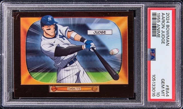 2024 Bowman Aaron Judge 1955 Anime #BA-4 card image