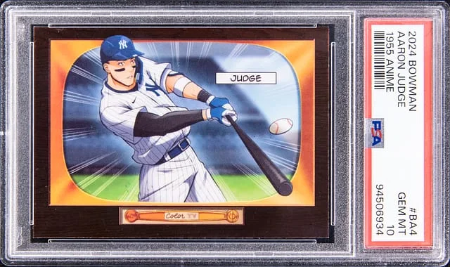 2024 Bowman Aaron Judge 1955 Anime #BA4 card image