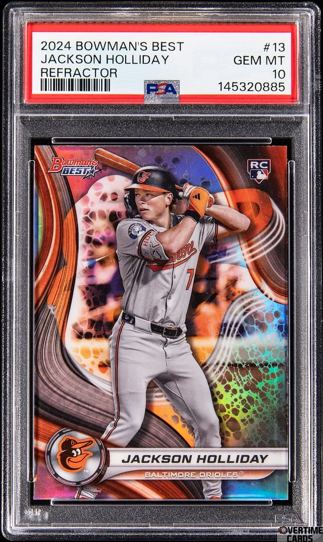 2024 Bowman Best Jackson Holliday Refractor #13 card image