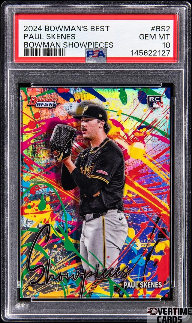 2024 Bowman Best Paul Skenes Bowman Showpieces #BS-2 card image