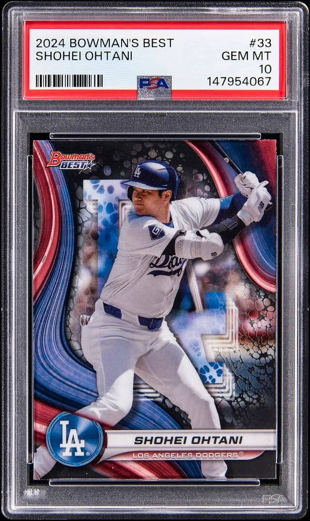 2024 Bowman Best Shohei Ohtani #33 card image