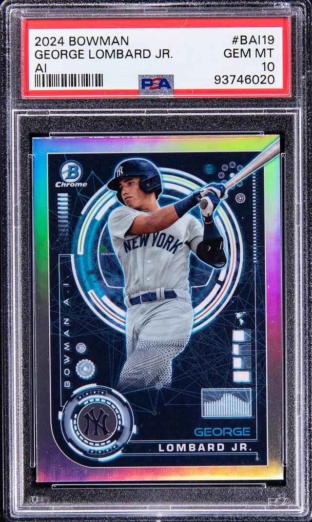 2024 Bowman Chrome George Lombard Jr. AI #BAI19 card image