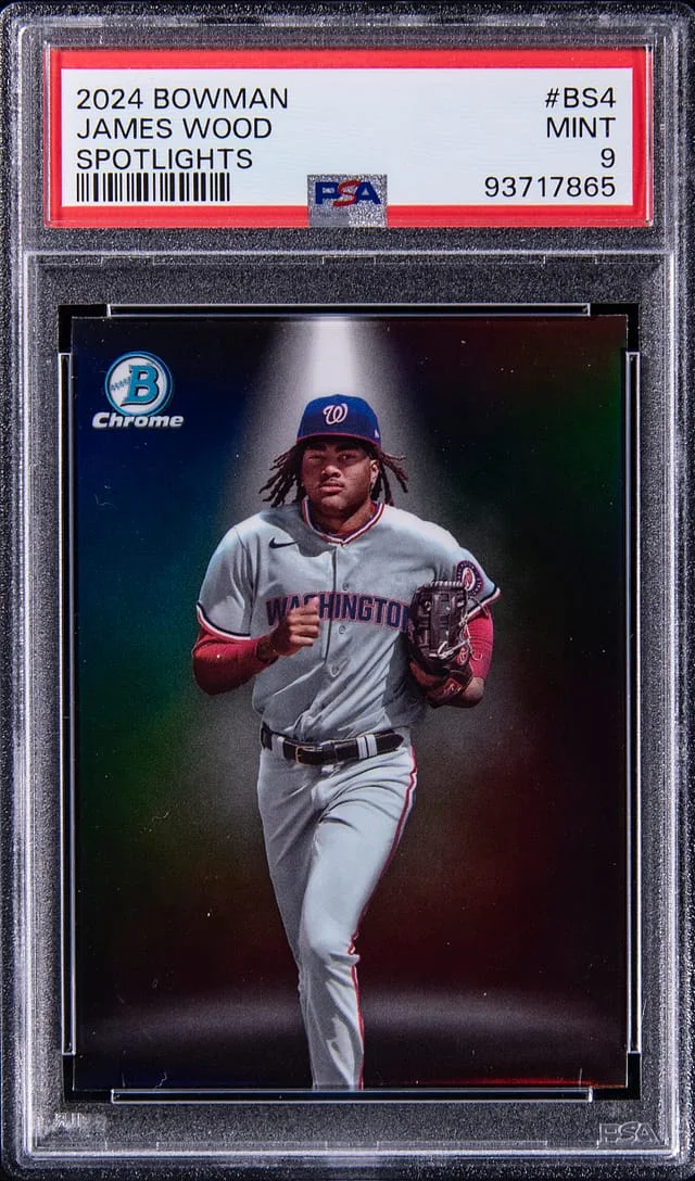 2024 Bowman Chrome James Wood Spotlights #BS4 card image