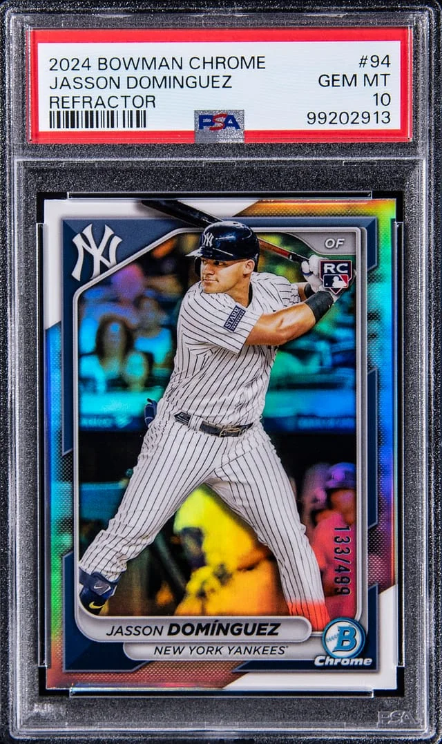 2024 Bowman Chrome Jasson Dominguez Refractor #94 card image