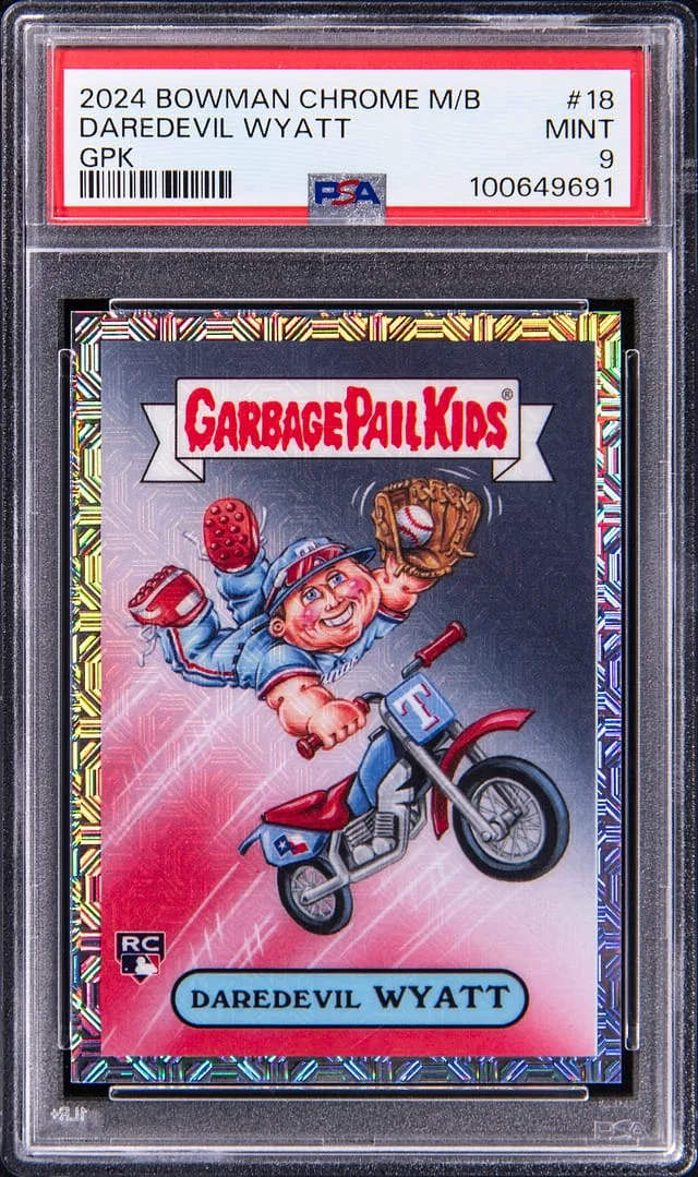2024 Bowman Chrome Mega Box Daredevil Wyatt GPK #BGP-18 card image