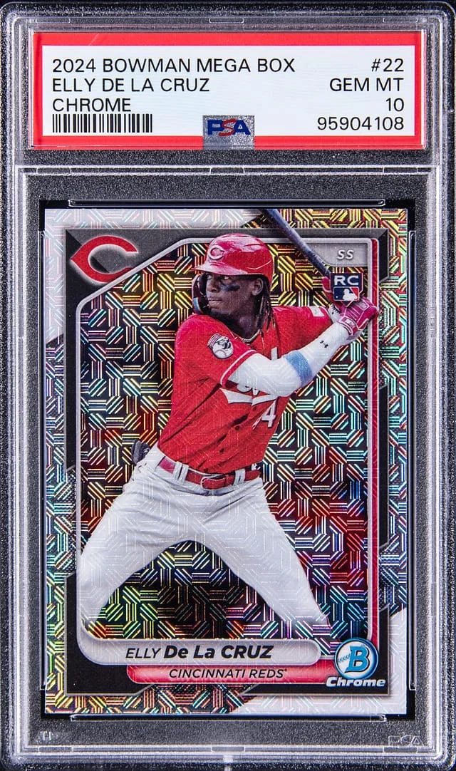 2024 Bowman Chrome Mega Box Elly De La Cruz #22 card image