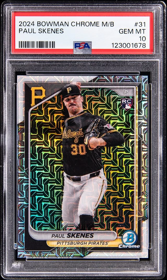 2024 Bowman Chrome Mega Box Paul Skenes #31 card image