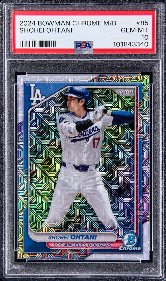 2024 Bowman Chrome Mega Box Shohei Ohtani #85 card image