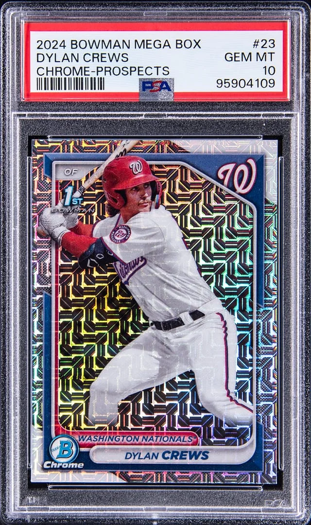 2024 Bowman Chrome Prospects Dylan Crews Mega Box #23 card image