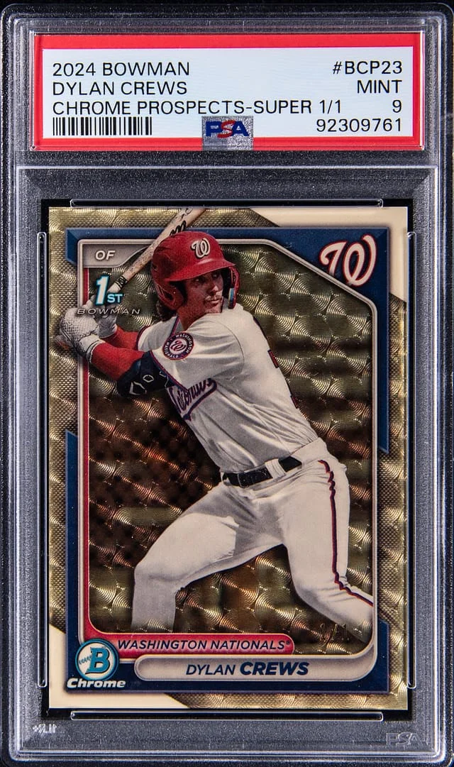 2024 Bowman Chrome Prospects Dylan Crews SuperFractor #BCP-23 card image
