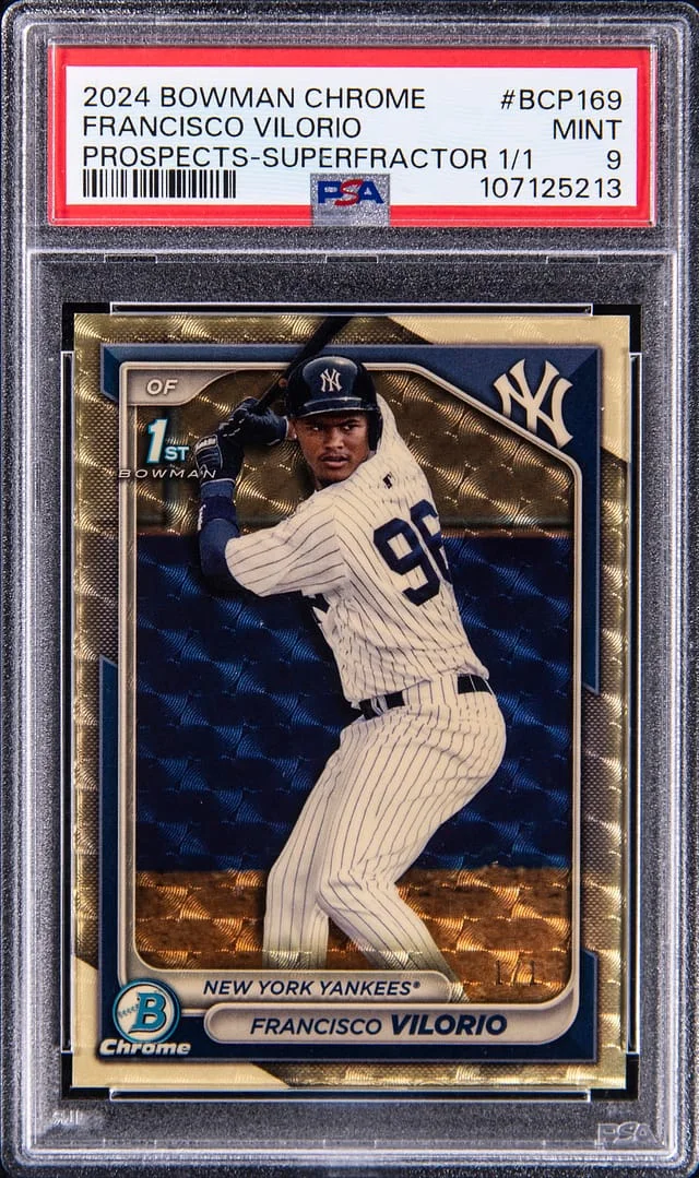 2024 Bowman Chrome Prospects Francisco Vilorio SuperFractor #BCP-169 card image