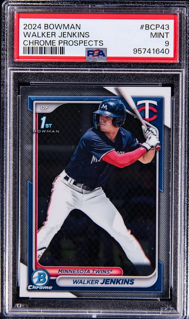 2024 Bowman Chrome Prospects Walker Jenkins #BCP43 card image