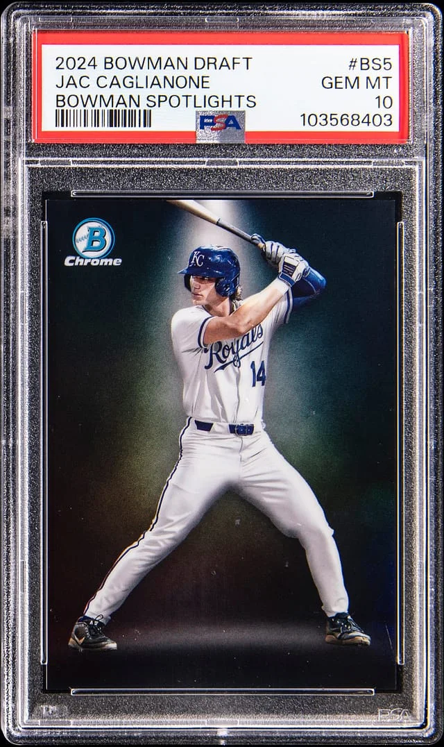 2024 Bowman Draft Jac Caglianone Bowman Spotlights #BS5 card image