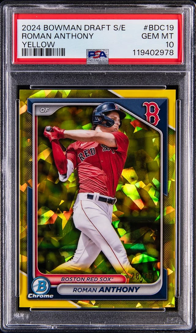 2024 Bowman Draft Roman Anthony Edition Yellow #BDC-19 card image