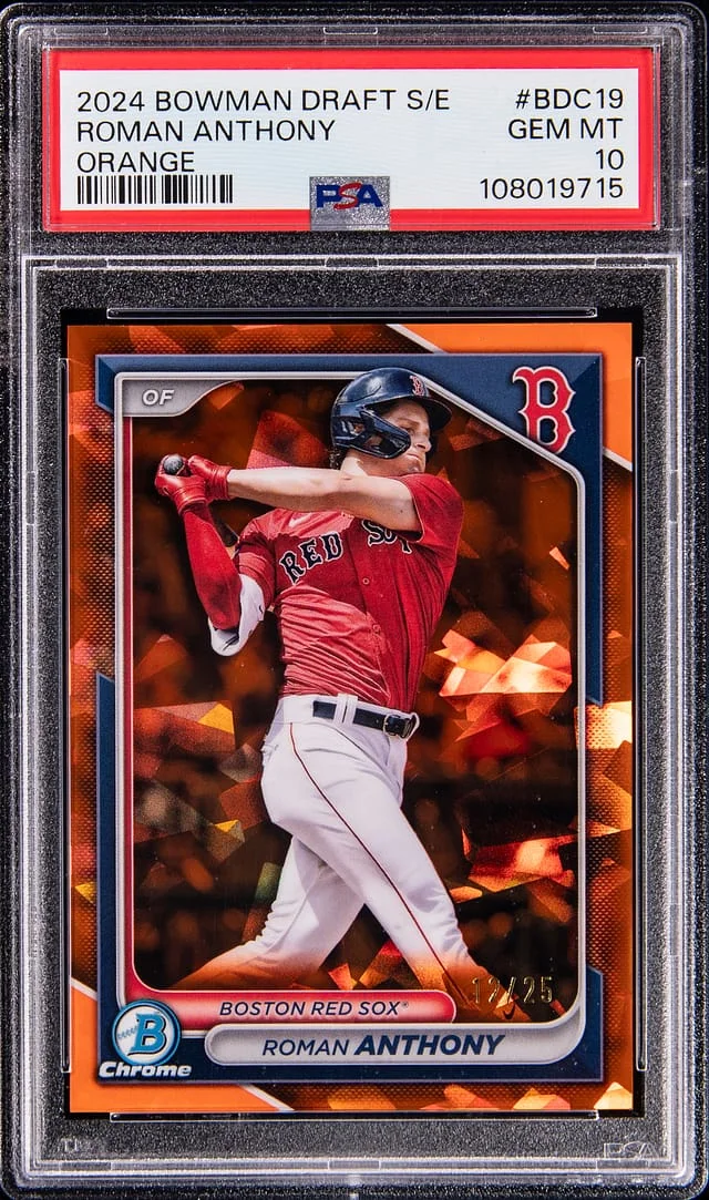 2024 Bowman Draft Sapphire Roman Anthony Orange #BDC-19 card image