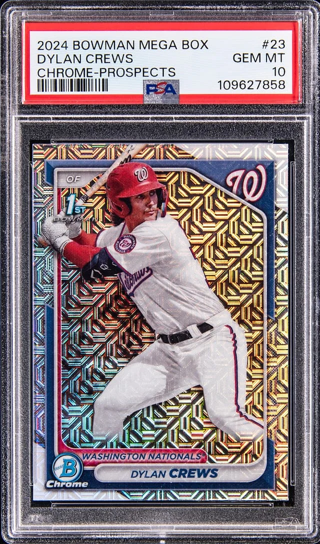 2024 Bowman Dylan Crews Mega Box Chrome Prospects #23 card image