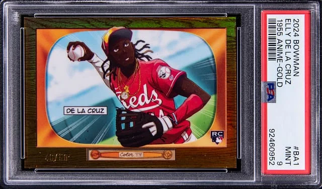 2024 Bowman Elly De La Cruz 1955 Anime Gold #BA1 card image