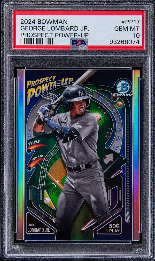 2024 Bowman George Lombard Jr. Prospect Power Up #PP-17 card image